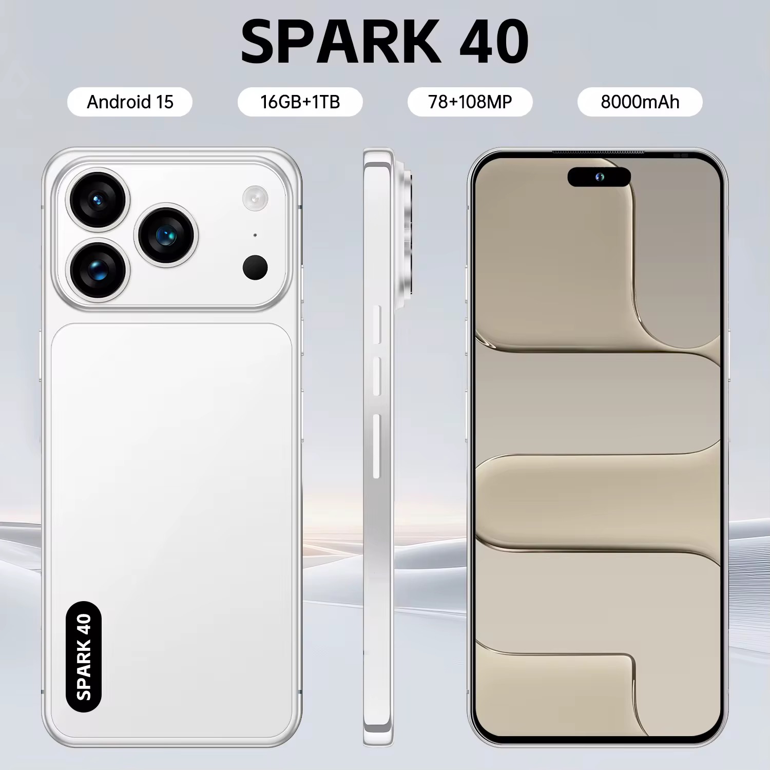 Spark Spark 40 — Branco - telemoveis